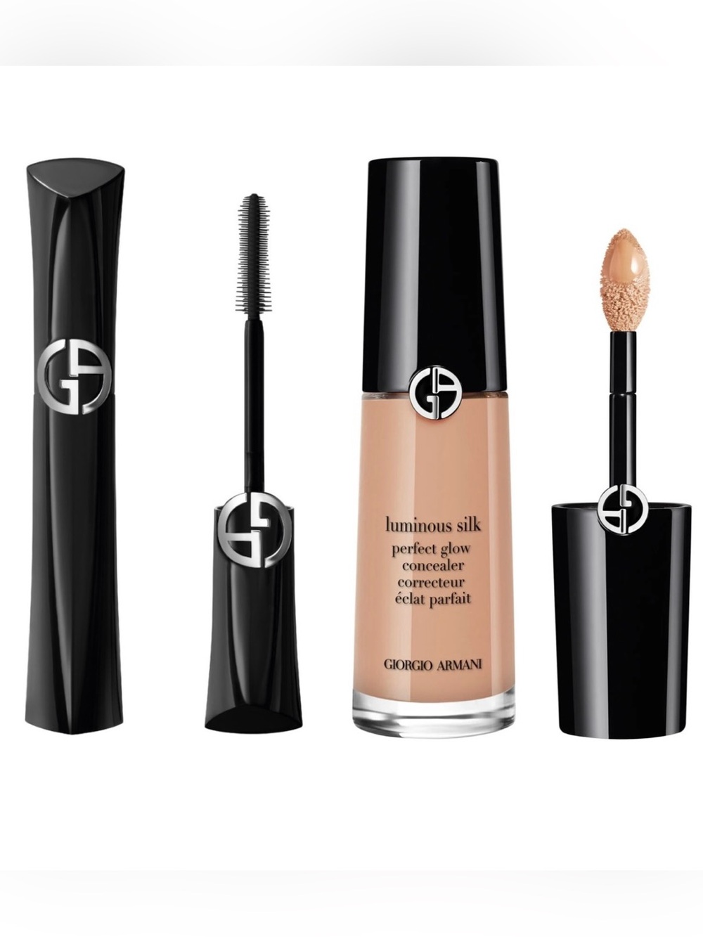NWT Giorgio Armani authentic luminous silk 4.75 concealer vertigo lift mascara 1
